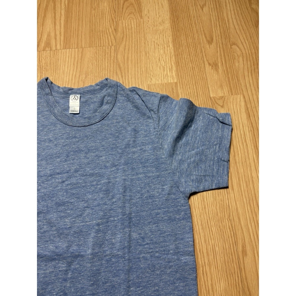 Alternative Earth Apparel Women's Small Blue T Shirt Relaxed Short Sleeve Soft - Picture 3 of 8